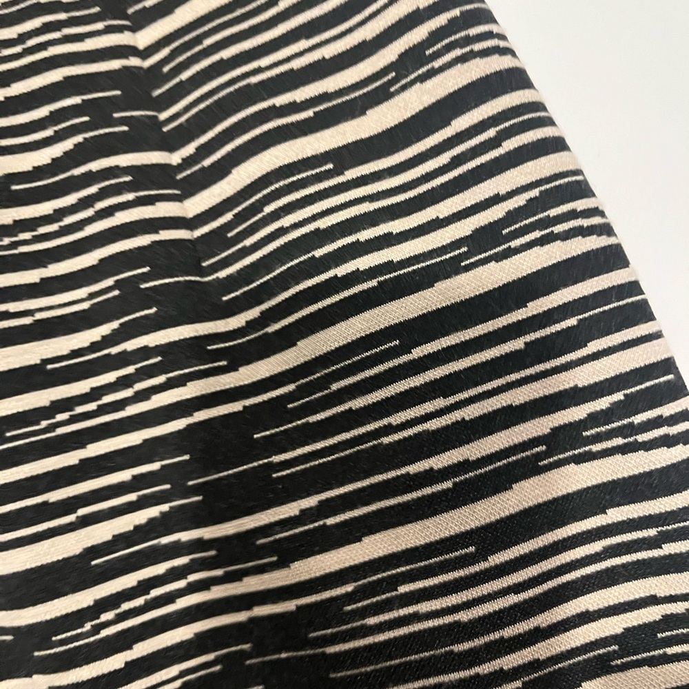 Trina Turk Belted Brown And Cream Print Dress Size 4 - Picture 6 of 8
